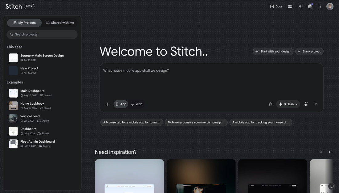 Stitch by Google product detail