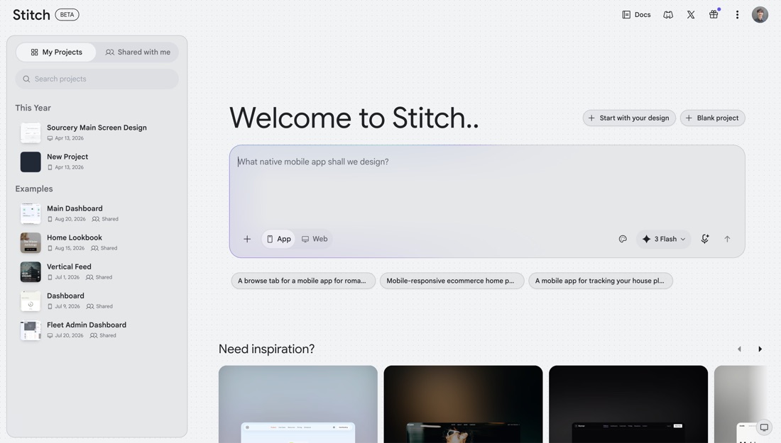 Stitch by Google product detail